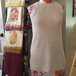 Vince Chunky Knit Sleeveless Sweater